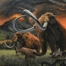 Woolly mammoth by Atanasov Art