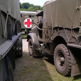 World War II Military Trucks by Lesley Evered