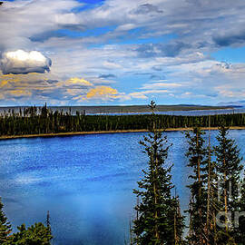 Yellowstone Lake by Robert Bales
