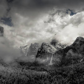 Yosemite Lingering  Storms by Norma Brandsberg