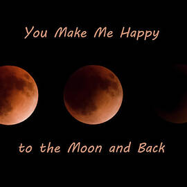 You Make Me Happy Eclipse by Norma Brandsberg