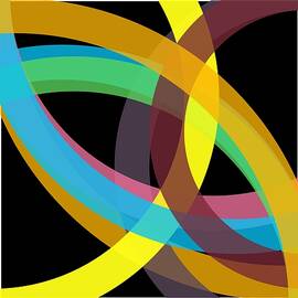 YOURS TRULY ARC GRAPH RECTANGLE by CODED IMAGES