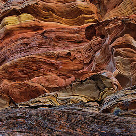 Zion Canyon Rock Formations by Stephen Vecchiotti
