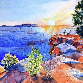 Zion National Park Sunset by Carlin Blahnik CarlinArtWatercolor