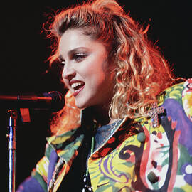 Portrait Of American Singer Madonna by Bettmann