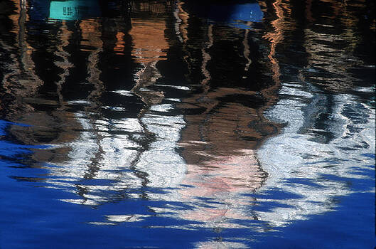 Harold E McCray - Boat Reflections in Water Harold E McCray - Boat Reflections in Water