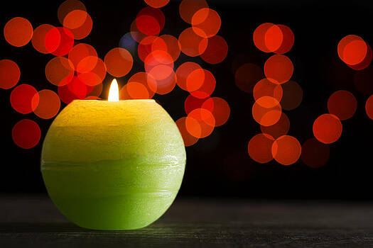 Newnow Photography By Vera Cepic - Candle in the dark with bokeh background Newnow Photography By Vera Cepic - Candle in the dark with bokeh background