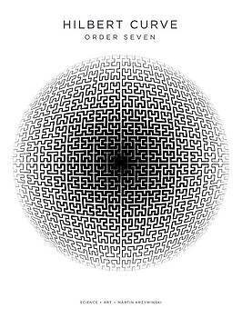 Martin Krzywinski - Circular Form of Hilbert Curve of Order 7 Martin Krzywinski - Circular Form of Hilbert Curve of Order 7