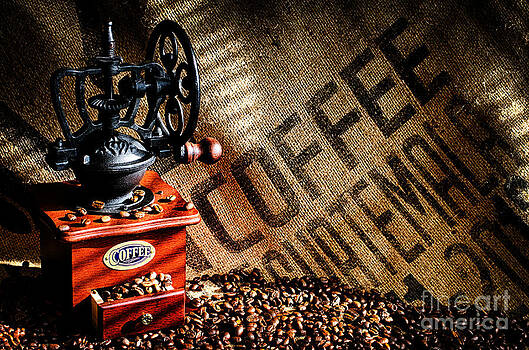 Danny Hooks - Coffee Beans and Grinder Danny Hooks - Coffee Beans and Grinder
