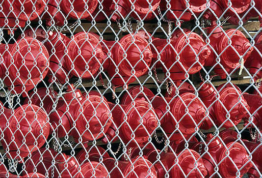 Harold E McCray - Fenced Fire Hydrants Harold E McCray - Fenced Fire Hydrants