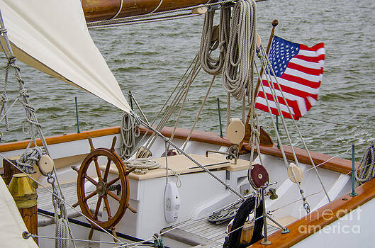 Dale Powell - Tall Ship Wheel Dale Powell - Tall Ship Wheel