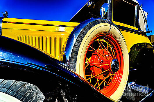 Danny Hooks - Yellow Antique Car Danny Hooks - Yellow Antique Car