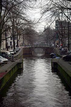Guy Ciarcia - Amsterdam- Canal Scene Guy Ciarcia - Amsterdam- Canal Scene