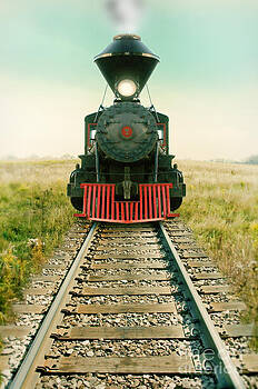 Jill Battaglia - Vintage Train Engine Jill Battaglia - Vintage Train Engine