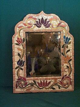 Charles Lucas - Lotus Mosaic Frame Charles Lucas - Lotus Mosaic Frame