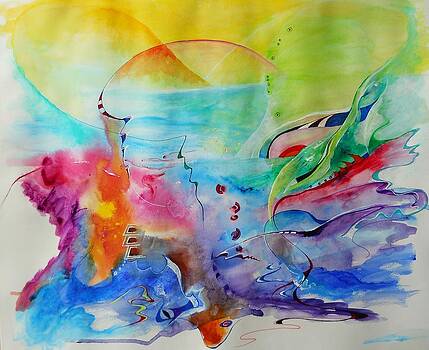 Wolfgang Schweizer - abstract mindscape no.4 Wolfgang Schweizer - abstract mindscape no.4