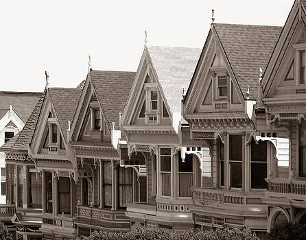 Connie Fox - Alamo Square - Victorian Painted Ladies Connie Fox - Alamo Square - Victorian Painted Ladies