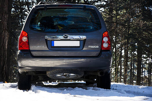 Newnow Photography By Vera Cepic - Back side of sport utility vehicle Mazda Tribute Newnow Photography By Vera Cepic - Back side of sport utility vehicle Mazda Tribute