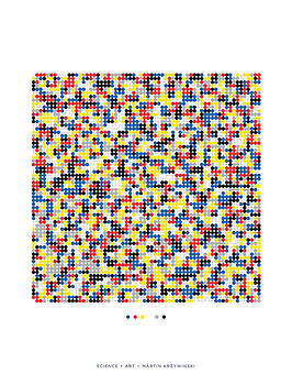 Martin Krzywinski - Bauhaus on Hilbert Curve of Order 6 Martin Krzywinski - Bauhaus on Hilbert Curve of Order 6