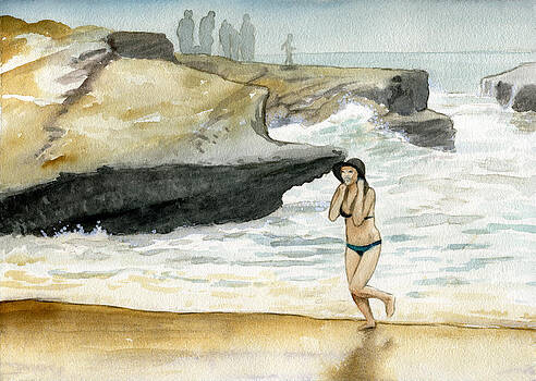 Brian Meyer - Beach at Sunset Cliffs Brian Meyer - Beach at Sunset Cliffs