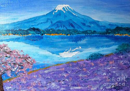 Eliza Donovan - Blue Face of Mt. Fuji Eliza Donovan - Blue Face of Mt. Fuji