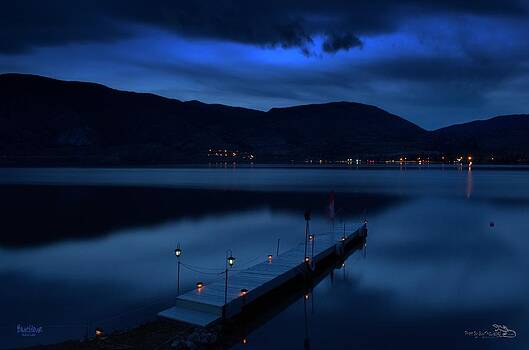 Guy Hoffman - BlueHour - Skaha Lake 4-2-2014 Guy Hoffman - BlueHour - Skaha Lake 4-2-2014