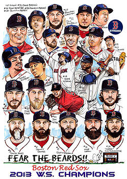 sox red champions boston olsen dave ws drawing poster fineartamerica drawings mlb 4th uploaded november which canvas artwork team