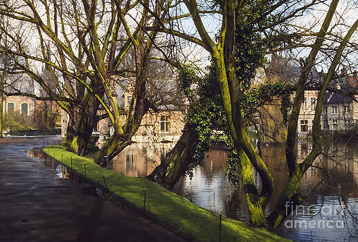 Bob Phillips - Bruges Canal Scene Bob Phillips - Bruges Canal Scene