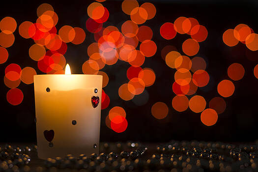 Newnow Photography By Vera Cepic - Candle in the dark with bokeh background Newnow Photography By Vera Cepic - Candle in the dark with bokeh background