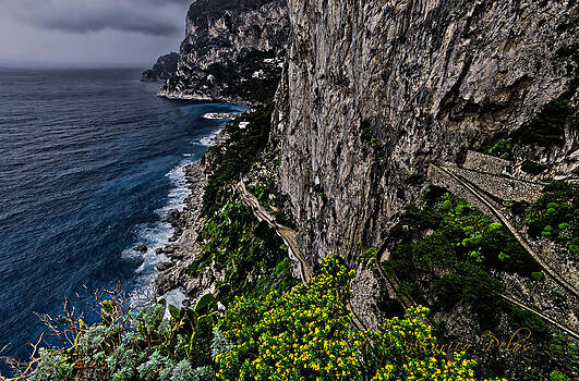 Enrico Pelos - CAPRI Krupp path rocks coast Enrico Pelos - CAPRI Krupp path rocks coast