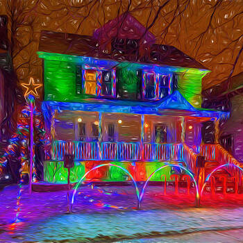 Chris Bordeleau - Christmas lights - Sqaure Chris Bordeleau - Christmas lights - Sqaure