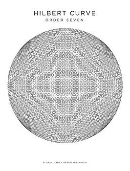 Martin Krzywinski - Circular Form of Hilbert Curve of Order 7 Martin Krzywinski - Circular Form of Hilbert Curve of Order 7