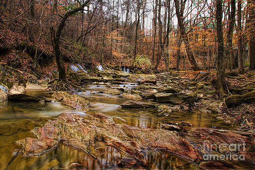 Barbara Bowen - Creek at Leflers Mill Barbara Bowen - Creek at Leflers Mill