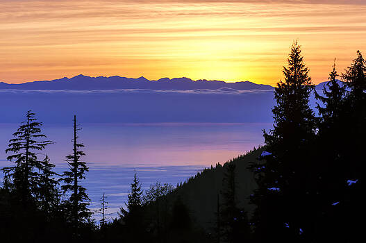 Paul W Sharpe Aka Wizard of Wonders - Cypress Mountain Sunset Paul W Sharpe Aka Wizard of Wonders - Cypress Mountain Sunset