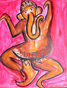 Anand Swaroop Manchiraju - DANCING GANESHA-A2 Anand Swaroop Manchiraju - DANCING GANESHA-A2