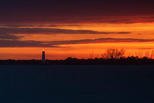 Paul Rebmann - Egmont Key Lighthouse Sunset Paul Rebmann - Egmont Key Lighthouse Sunset