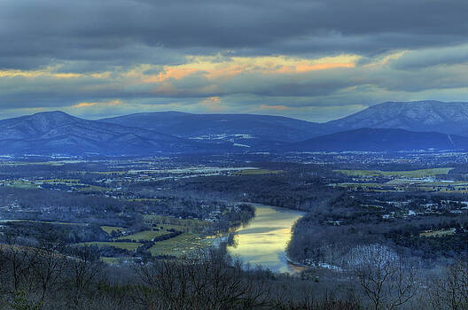 Lara Ellis - End of December Shenandoah Valley Sunset 2012 Lara Ellis - End of December Shenandoah Valley Sunset 2012