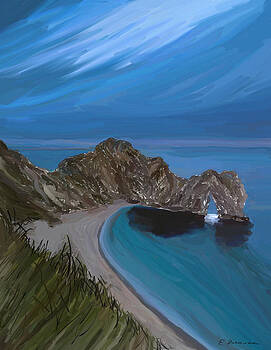 Eliza Donovan - Evening at Durdle Door Eliza Donovan - Evening at Durdle Door