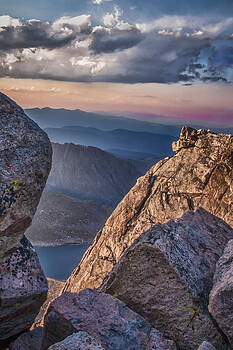James Woody - Evening Vista From Mount Evans James Woody - Evening Vista From Mount Evans
