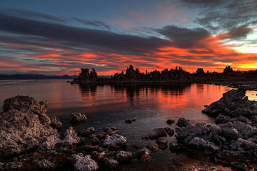 Wes and Dotty Weber - Fiery Mono Lake Wes and Dotty Weber - Fiery Mono Lake