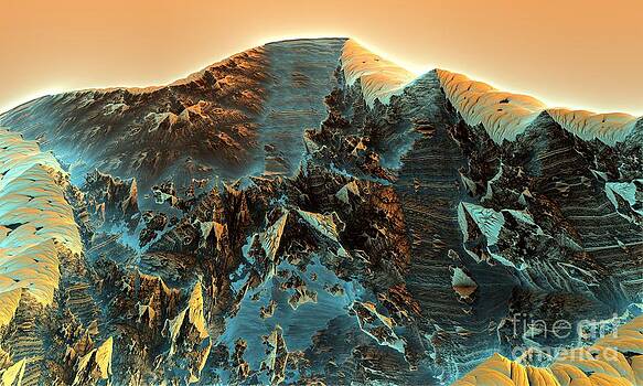 Bernard MICHEL - Fractal moutain Bernard MICHEL - Fractal moutain