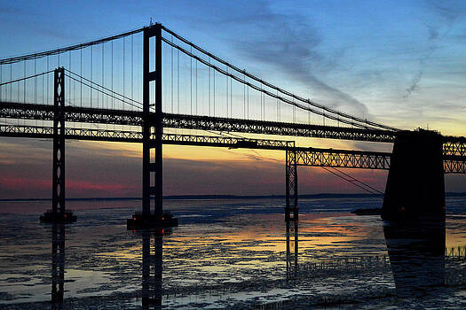 Bill Swartwout Fine Art Photography - Frozen Waters Under the Bay Bridge Bill Swartwout Fine Art Photography - Frozen Waters Under the Bay Bridge