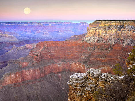 Tim Fitzharris - Full Moon Over The Grand Canyon Tim Fitzharris - Full Moon Over The Grand Canyon