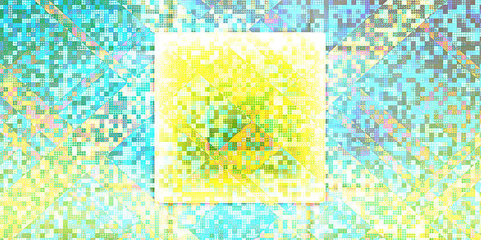 Mary Clanahan - Gingham Spring Abstract Mary Clanahan - Gingham Spring Abstract