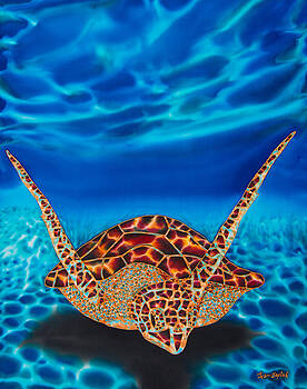 Daniel Jean-Baptiste - Hawksbill Sea Turtle II Daniel Jean-Baptiste - Hawksbill Sea Turtle II