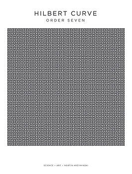 Martin Krzywinski - Hilbert Curve of Order 7 Martin Krzywinski - Hilbert Curve of Order 7