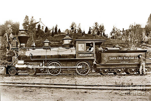California Views Mr Pat Hathaway Archives - Jupiter was a wood burning locomotive owned by the Santa Cruz Railroad 1878 California Views Mr Pat Hathaway Archives - Jupiter was a wood burning locomotive owned by the Santa Cruz Railroad 1878