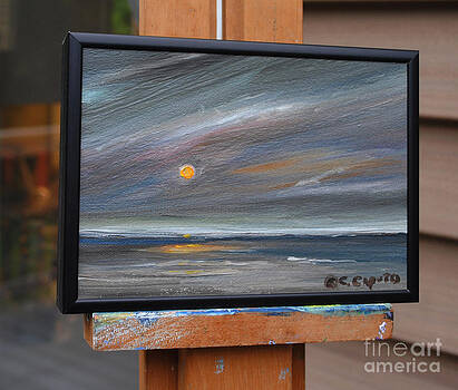 Cori Caputo - moon over ocean Cori Caputo - moon over ocean