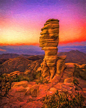 Chris Bordeleau - Mt. Lemmon Hoodoo Artistic Chris Bordeleau - Mt. Lemmon Hoodoo Artistic