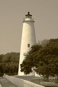 Jill Lang - Ocracoke Lighthouse in Sepia Jill Lang - Ocracoke Lighthouse in Sepia